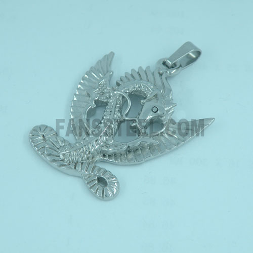 FSP00W87 Fire Dragon Wings  Pendant